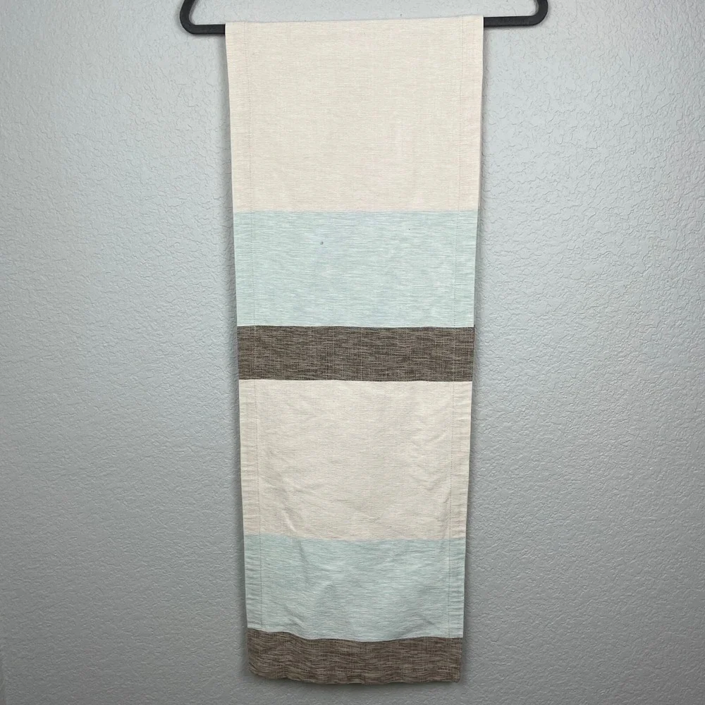 Table Runner Striped Color Block  Home 12
